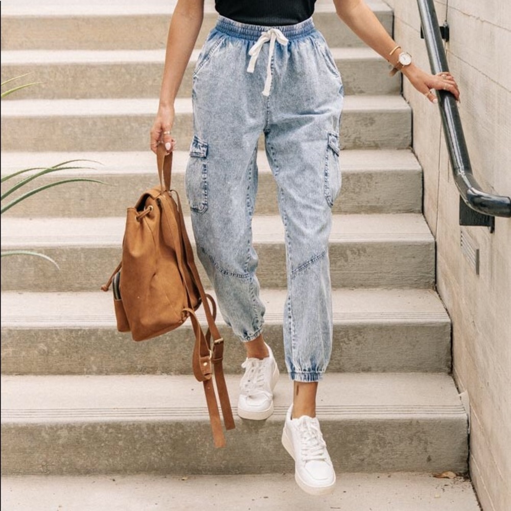 Denim Joggers